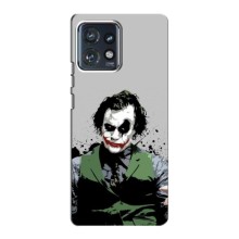 Чехлы с картинкой Джокера на Motorola Edge 40 Pro – Взгляд Джокера