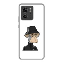 Чехлы с Обезьянами NFT для Motorola Edge 40 Pro (AlphaPrint) (обезьяна NFT Adidas)