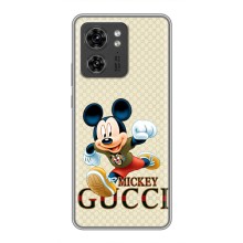 Чехол Disney Mouse Motorola Edge 40 Pro (PREMIUMPrint) (Mikki Gucci)