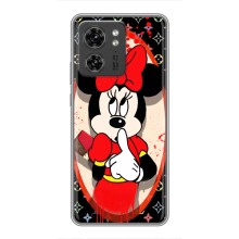 Чехол Disney Mouse Motorola Edge 40 Pro (PREMIUMPrint) (Минни Маус ЛВ)