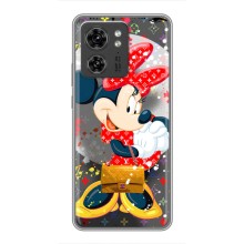 Чехол Disney Mouse Motorola Edge 40 Pro (PREMIUMPrint) (Minni с бантиком)