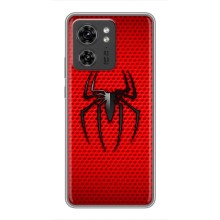 Чехол с человеком пауком для Motorola Edge 40 Pro - (AlphaPrint) (Паук Марвел)