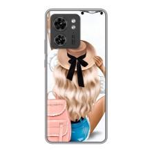 Чехол с печатью для Motorola Edge 40 Pro - (Мода) (AlphaPrint) (Путешествие)