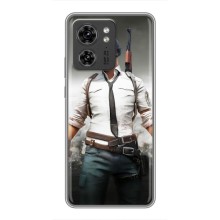Чехол PUBG для Мото Ейдж 40 Про (AlphaPrint) (Пабг мен)