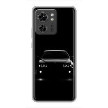Чехол для Мото Ейдж 40 Про - с принтом БМВ (AlphaPrint) (Машина BMW)