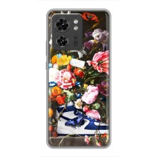 Чехол для Motorola Edge 40 Pro - с принтом Найк (AlphaPrint) (Стиль Найк)