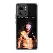 Чехол с картинкой Александр Усик для Motorola Edge 40 Pro – Чемпион Усик
