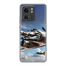 Чехол с мемом Тралалело тралала на Motorola Edge 40 Pro (Бомбардиро крокодило)