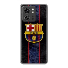 Чехол с картинкой ФК Барселона на Мото Ейдж 40 Про – FCB