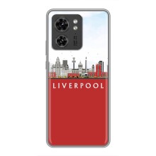 Чехол с картинкой ФК Ливерпуль на Мото Ейдж 40 Про – Город Liverpool
