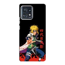 Купить Чехлы на телефон с принтом Anime для Моторола Мото едж 40 про (Минато)