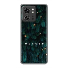 Новогодние, Праздничные Чехлы для Motorola Edge 40 Pro - 2024 год (Winter)