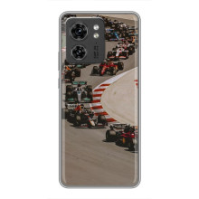 Чехол с прнтом Формула 1 на Motorola Edge 40 Pro – Боліди на трасі