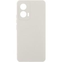 Чехол Silicone Cover Lakshmi Full Camera (AAA) для Motorola Edge 50 Fusion – Белый