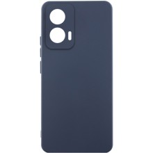 Чехол Silicone Cover Lakshmi Full Camera (AAA) для Motorola Edge 50 Fusion – Темно-синий