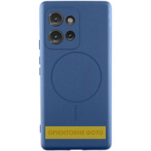 Чехол Silicone Cover Lakshmi Full Camera (AA) with MagFit для Motorola Edge 50 Fusion – Синий