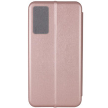 Кожаный чехол-книжка Classy для Motorola Edge 50 Fusion – Rose Gold