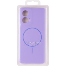 Чехол Silicone Cover Lakshmi Full Camera (AA) with MagFit для Motorola Edge 50 Fusion – Сиреневый