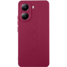 Чохол Silicone Cover Lakshmi Full Camera (AAA) для Motorola Edge 50 Fusion – Бордовий