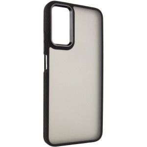 Чехол TPU+PC Lyon Frosted для Motorola Edge 50 Fusion / G85 – Черный