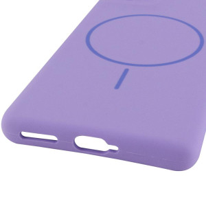 Чехол Silicone Cover Lakshmi Full Camera (AA) with Magnetic Fit для Motorola Edge 50 Fusion – Сиреневый