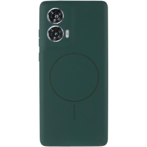 Чехол Silicone Cover Lakshmi Full Camera (AA) with Magnetic Fit для Motorola Edge 50 Fusion – Зеленый