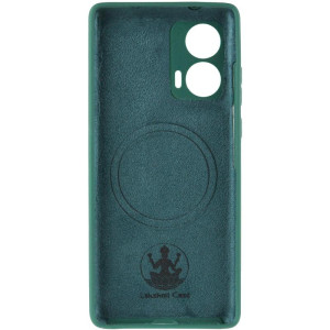 Чехол Silicone Cover Lakshmi Full Camera (AA) with Magnetic Fit для Motorola Edge 50 Fusion – Зеленый