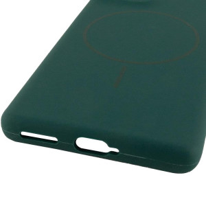 Чехол Silicone Cover Lakshmi Full Camera (AA) with Magnetic Fit для Motorola Edge 50 Fusion – Зеленый