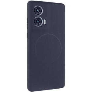 Чехол Silicone Cover Lakshmi Full Camera (AA) with Magnetic Fit для Motorola Edge 50 Fusion – Темно-синий