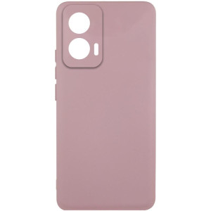 Чехол Silicone Cover Lakshmi Full Camera (AAA) для Motorola Edge 50 Fusion – Розовый
