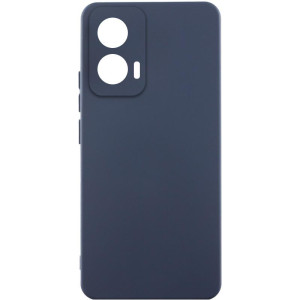 Чехол Silicone Cover Lakshmi Full Camera (AAA) для Motorola Edge 50 Fusion – Темно-синий