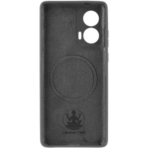 Чехол Silicone Cover Lakshmi Full Camera (AA) with Magnetic Fit для Motorola Edge 50 Fusion – Черный