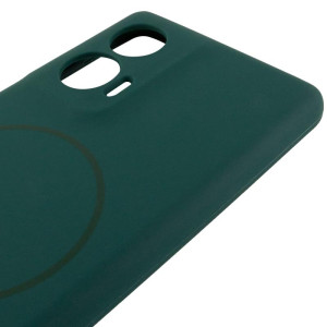 Чехол Silicone Cover Lakshmi Full Camera (AA) with Magnetic Fit для Motorola Edge 50 Fusion – Зеленый