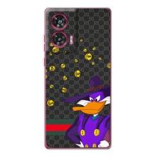 Бренднові Чохли для Motorola Edge 50 Fusion - (PREMIUMPrint) (Утка Гуччі)