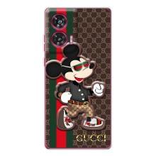 Чехлы Бренд GUCCI для Motorola Edge 50 Fusion – Маус Гуччи