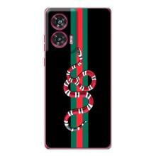 Чехлы Бренд GUCCI для Motorola Edge 50 Fusion – Змей Гуччи