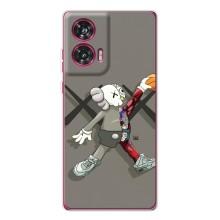 Чохли для Motorola Edge 50 Fusion - Bearbrick Louis Vuitton (PREMIUMPrint) (Беарбрік Джордан)