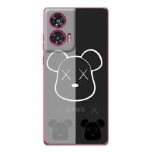 Чохли для Motorola Edge 50 Fusion - Bearbrick Louis Vuitton (PREMIUMPrint) (БеарБрік очі)