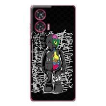 Чохли для Motorola Edge 50 Fusion - Bearbrick Louis Vuitton (PREMIUMPrint) (Стиль Bearbrick)