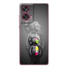 Чохли для Motorola Edge 50 Fusion - Bearbrick Louis Vuitton (PREMIUMPrint) (Тіло Bearbrick)