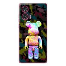 Чохли для Motorola Edge 50 Fusion - Bearbrick Louis Vuitton (PREMIUMPrint) (Яскравий Bearbrick)