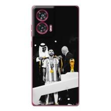 Чохли для Motorola Edge 50 Fusion (Leo чемпіон) (AlphaPrint) (Мессі коронований)