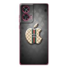 Чохли  GUCCI для Моторола Едж 50 Ф'южн (AlphaPrint) (Apple gucci)