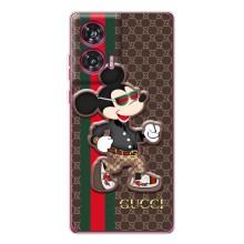 Чохли  GUCCI для Моторола Едж 50 Ф'южн (AlphaPrint) (Маус Гуччі)