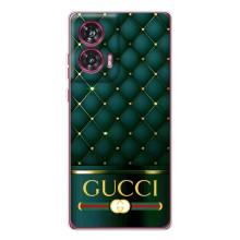 Чохли  GUCCI для Моторола Едж 50 Ф'южн (AlphaPrint) (Текстура Гуччі)