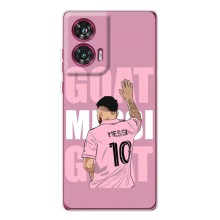 Чехлы Лео Месси в Майами на Motorola Edge 50 Fusion (GOAT MESSI)