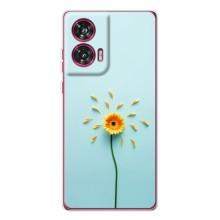 Чохли з квітами для Motorola Edge 50 Fusion (VPrint) (Жовта квітка)