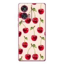 Чохли з фруктами для Motorola Edge 50 Fusion (VPrint) (Черешня)