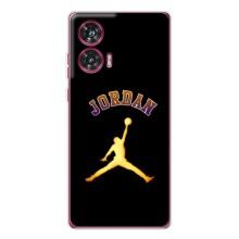 Чохли для Motorola Edge 50 Fusion - з картинкою JORDAN (AlphaPrint) (Jordan Gold)