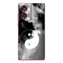 Чехлы с принтом Спортивная тематика для Motorola Edge 50 Fusion – Инь-Янь